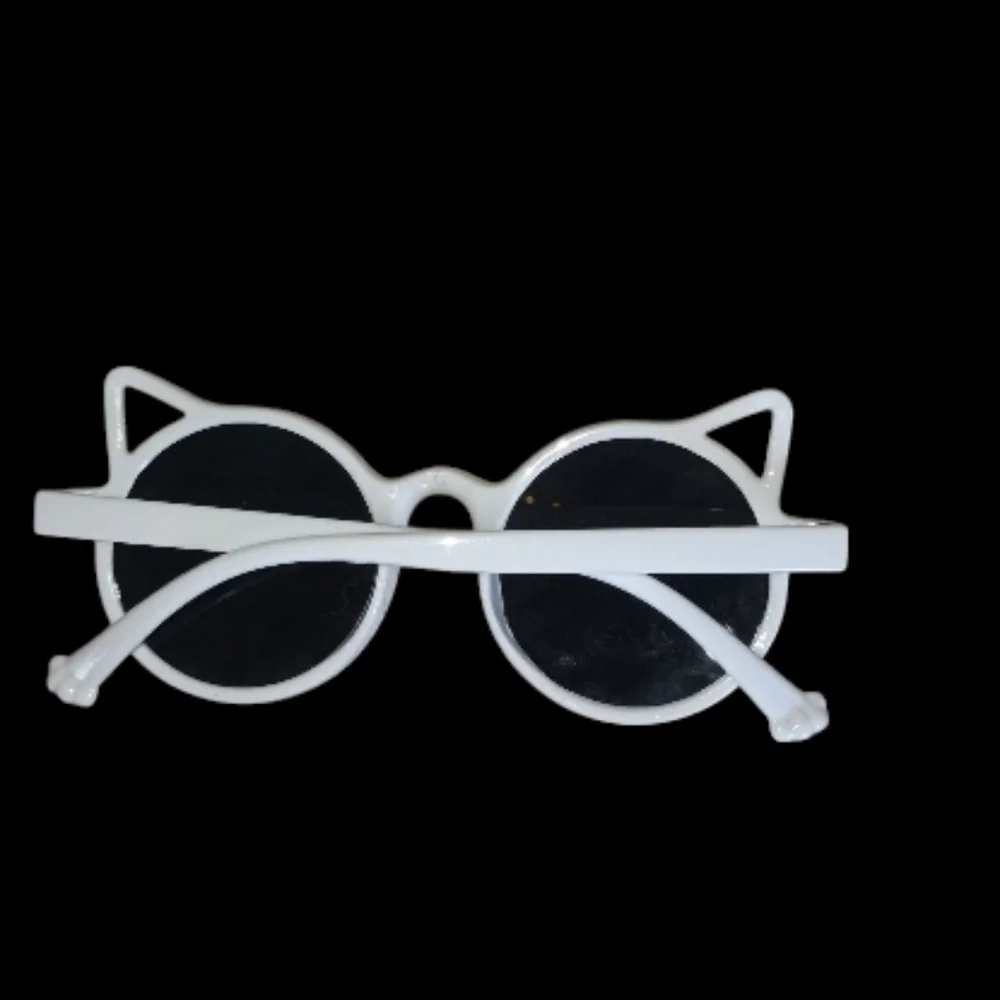 4/$15 White Cat-Eye Round Sunglasses Kids Summer Clothes